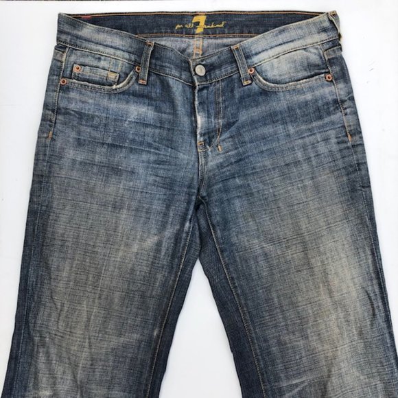 7 FOR ALL MANKIND Crop DOJO Jeans - Picture 3 of 5